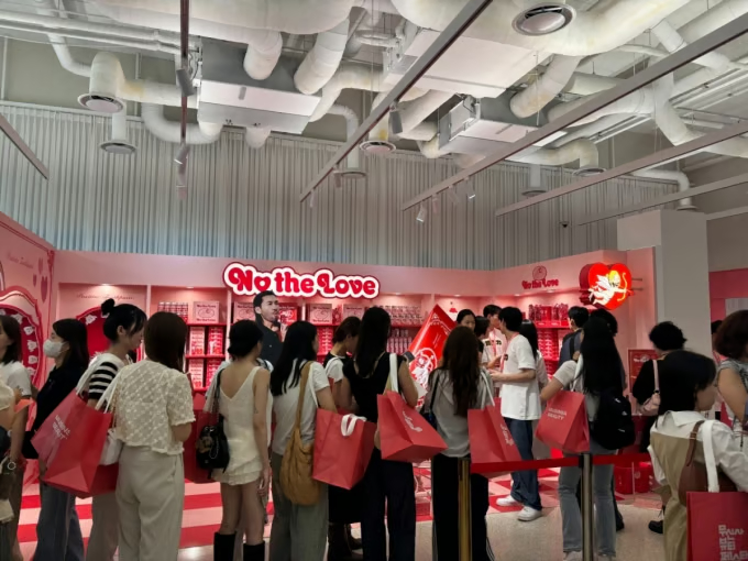 ソウル・聖水洞で開かれた「ムシンサ ビューティーフェスタ」ポップアップストア(c)MONEYTODAY