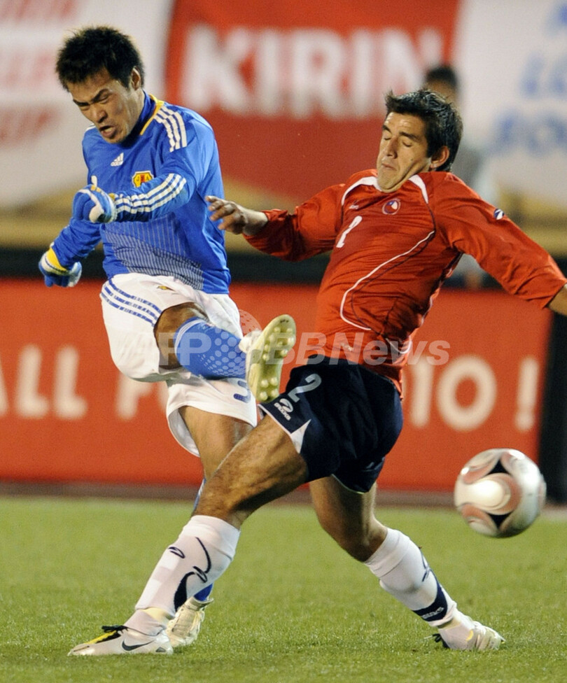 日本 チリとスコアレスドローに終わる