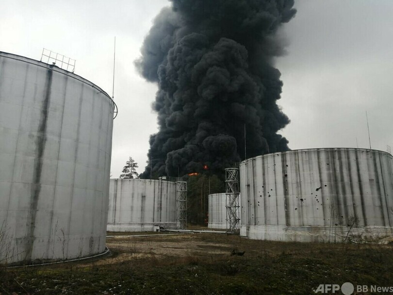 ロシア軍攻撃で33人死亡 ウクライナ北部チェルニヒウ