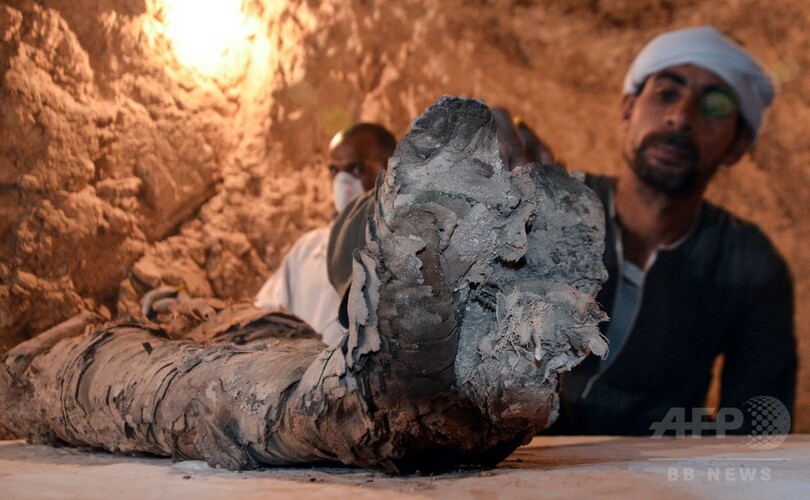 古代エジプトの重要人物か、ルクソール近郊の墓でミイラ1体発見