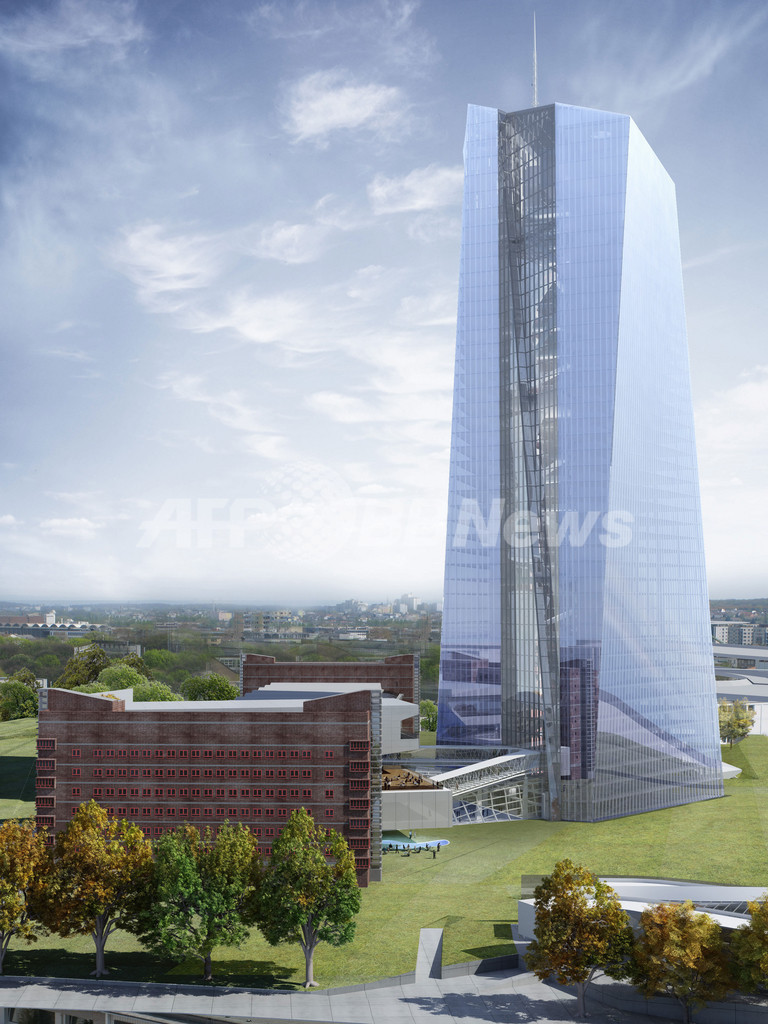 欧州中央銀行の新しい本部ビル、工事着工へ 写真7枚 国際ニュース:AFPBB News