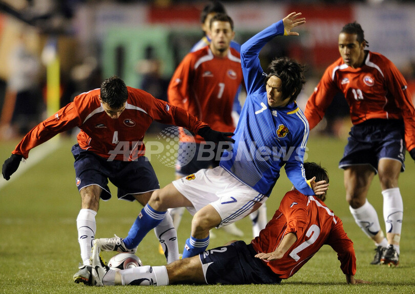 日本 チリとスコアレスドローに終わる