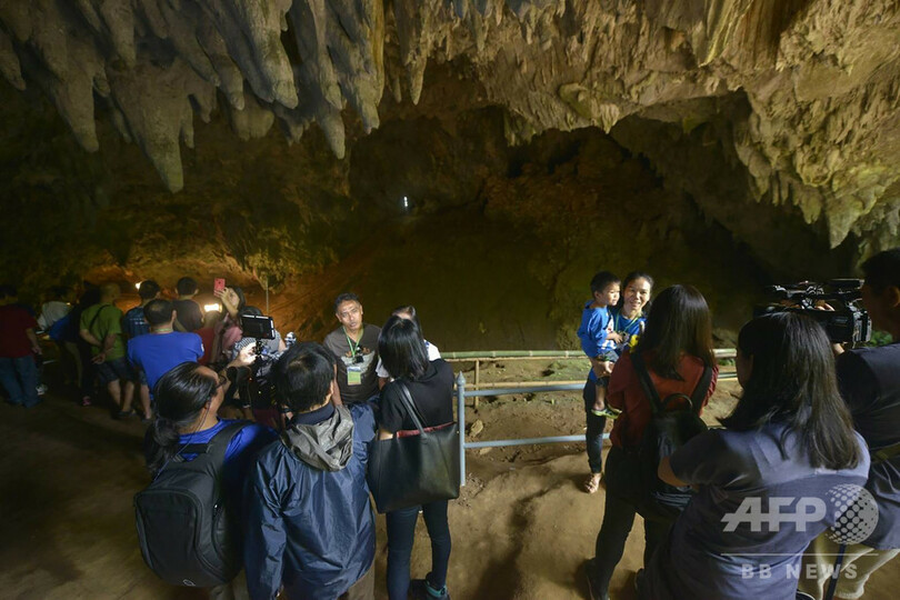 タイの少年らが救出された洞窟、一般公開を再開
