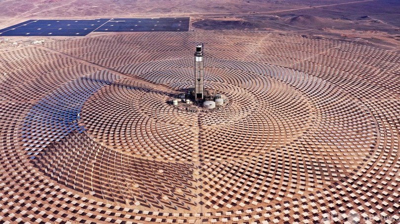 チリに南米初の太陽熱発電所