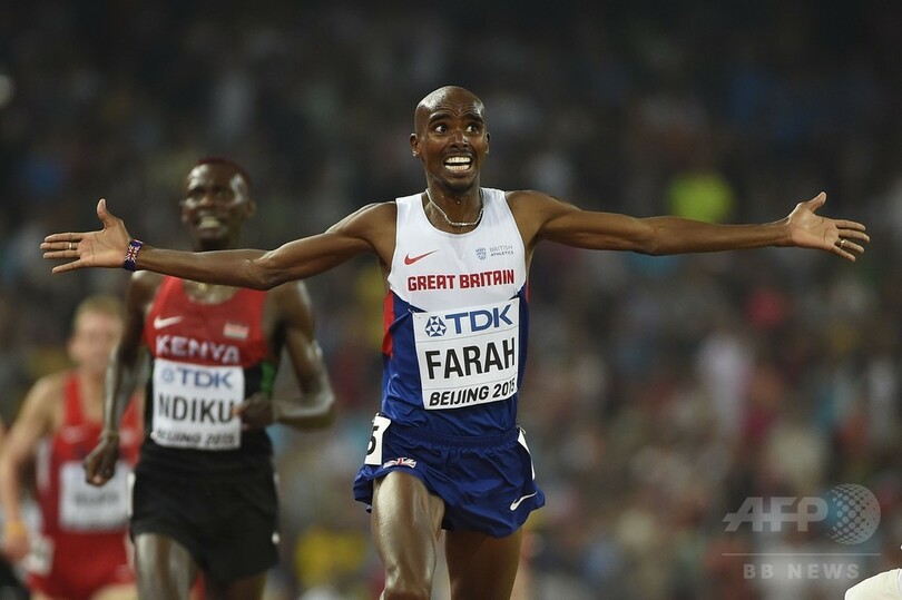 ファラーが男子5000mで金、「3連続2連覇」達成―第15回世界陸上