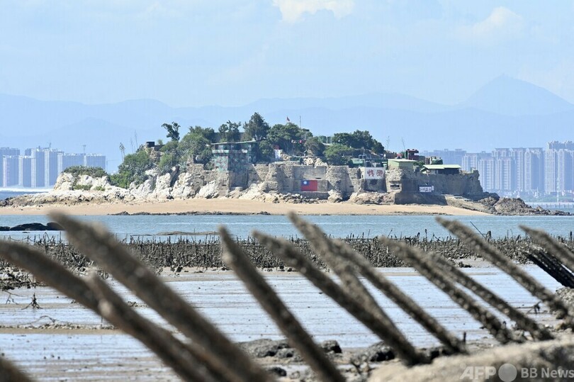 台湾軍、中国に近い金門群島でドローン撃墜