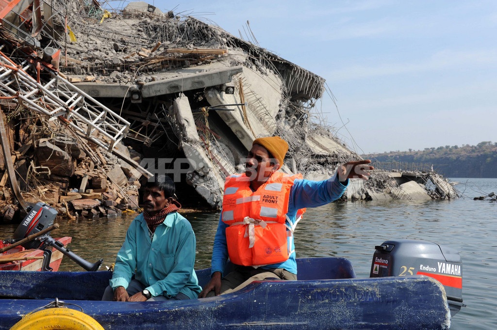 国際ニュース：AFPBB Newsインドで建設中の橋が崩落、45人死亡か