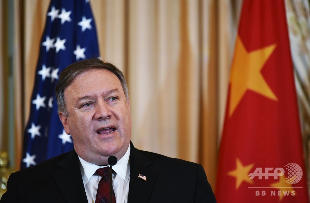 中国が黒人男性の死をプロパガンダに利用、米国務長官が非難 中国が黒人男性の死をプロパガンダに利用、米国務長官が非難