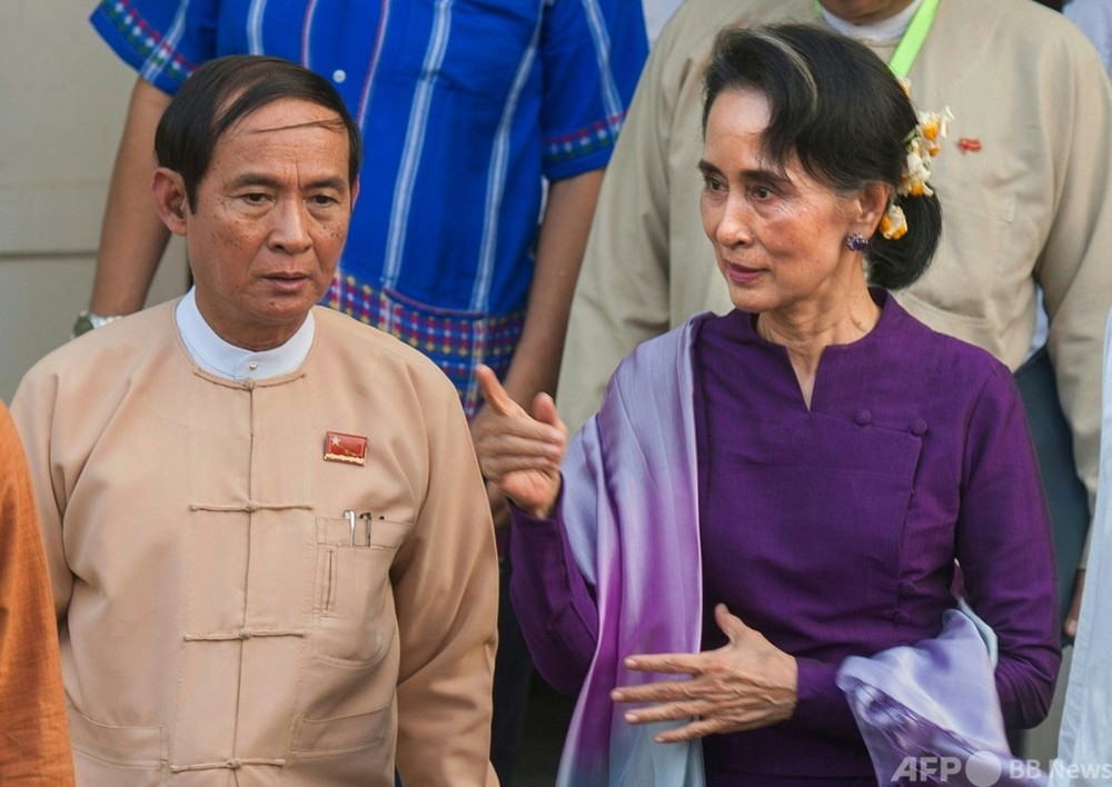 ミャンマー与党NLD、スー・チー氏の解放要求