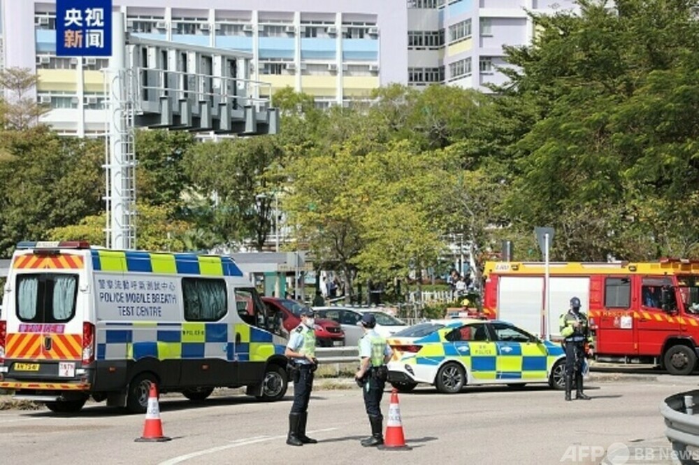 香港政府 高層住宅群火災の捜索最新状況を説明 建物内部の捜索完了