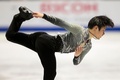 17-18フィギュアスケートグランプリ（GP）シリーズ第2戦、スケート・カナダ、男子シングル・ショートプログラム。演技に臨む宇野昌磨（2017年10月27日撮影）。(c)AFP/Geoff Robins