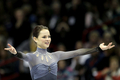 フィギュアスケート全米選手権（%%AT&amp;T U.S. Figure Skating Championships 2010%%）女子シングル・フリースケーティング（FS）。合計174.28点で総合4位だったサーシャ・コーエン（%%Sasha Cohen%%）。（2010年1月23日撮影）(c)AFP/Getty Images/Matthew Stockman