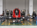 広東省雲浮市消防隊に駐機する消防ドローン（2020年7月30日撮影）。(c)Xinhua News