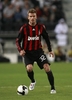 カタール・ドーハ（Doha）で行われたアル・サード（Al-Sadd）との親善試合に出場するACミラン（AC Milan）のデビッド・ベッカム（David Beckham）。（2009年3月4日撮影）(c)AFP/KARIM JAAFAR