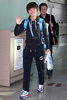 韓国の仁川国際空港（Incheon International Airport）から英国へ向けて出発する池笑然（Ji So-Yun、チ・ソヨン、2014年1月28日撮影）。(c)STARNEWS