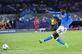 サッカー欧州チャンピオンズリーグ、グループA第1節、ナポリ対リバプール。チーム2点目をマークするナポリのアンドレフランク・ザンボ・アンギサ（2022年9月7日撮影）。(c)Alberto PIZZOLI / AFP