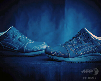 ASICS TIGER ハイカットシューズ ホワイト/ブルー【日本製】 ASICS Tiger（アシックスタイガー） アシックス スポーツスタイル