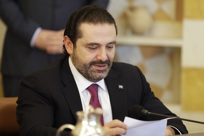 レバノンのハリリ首相、辞意を撤回