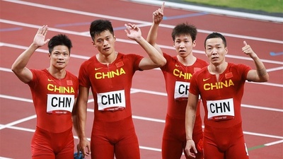 世界陸連公式サイト、中国リレーメンバーのプロフィルに「五輪ブロンズメダリスト」表記追加