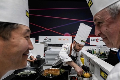 【今日の1枚】一流シェフが競う料理の腕 フランス