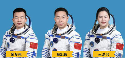 ニューフェイス宇宙飛行士 中国の「神舟19号」乗組員にスポット