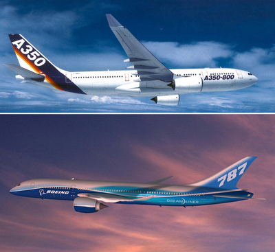 エアバスとボーイングが補助金問題で和解を模索 - スイス