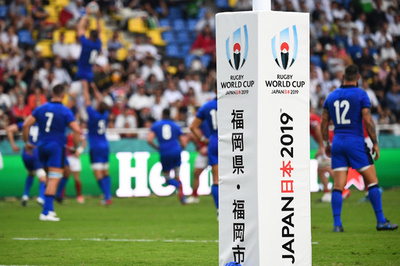 大型の台風19号が試合に影響か、ラグビーW杯大会組織委が警告