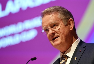 ワールドラグビー会長、W杯の日本開催に「プランBはない」