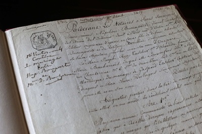 ナポレオンと皇后ジョゼフィーヌの結婚証明書、9月に競売へ