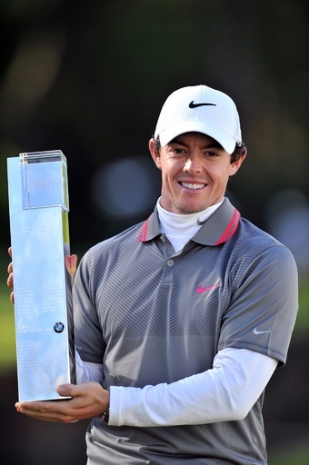 破局発表のマキロイ、7打差を逆転し優勝 BMW・PGA選手権