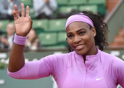 セレーナ快勝で2回戦進出、全仏オープン