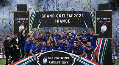 フランスが12年ぶりの全勝優勝、シックスネーションズ
