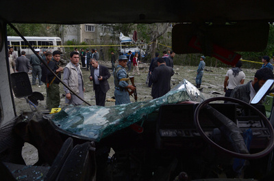 アフガン最高裁前で自爆攻撃、15人死亡 タリバンが犯行声明