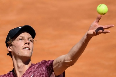 シナーがイタリア国際初戦突破、ナダルとの2回戦へ