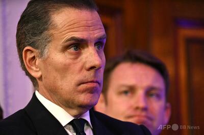 バイデン前大統領次男ハンター氏、アンチをユーモアで一蹴 SNSで人気に