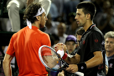 ジョコビッチとマレーが決勝へ、ナダルは棄権 ソニー・エリクソン・オープン