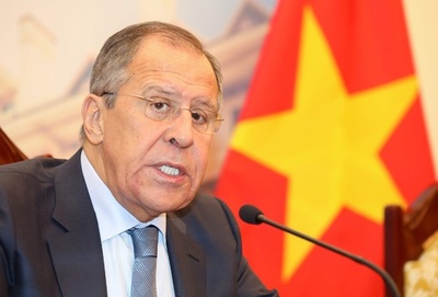 ロシア外相、EU大使召還は「英による強要」と非難