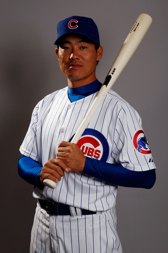 カブス キャンプ地でメディア向け撮影会