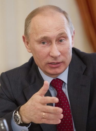 プーチン首相暗殺計画で男2人拘束、ロシア