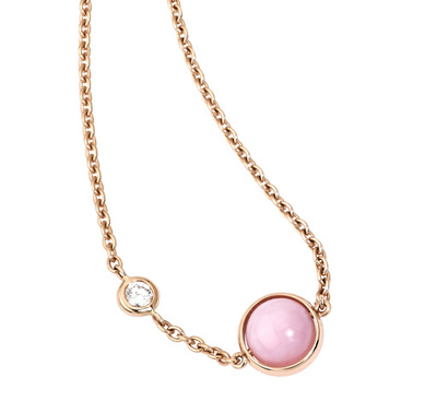 ピンクオパールの柔らかな煌めき「ポセション」日本限定ペンダント