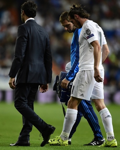 レアル、ベイルの左ふくらはぎ負傷を発表