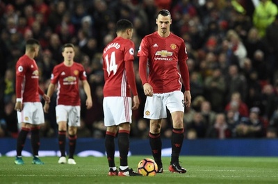 マンUがウェストハムと分ける、モウ監督が今季2度目の退席処分