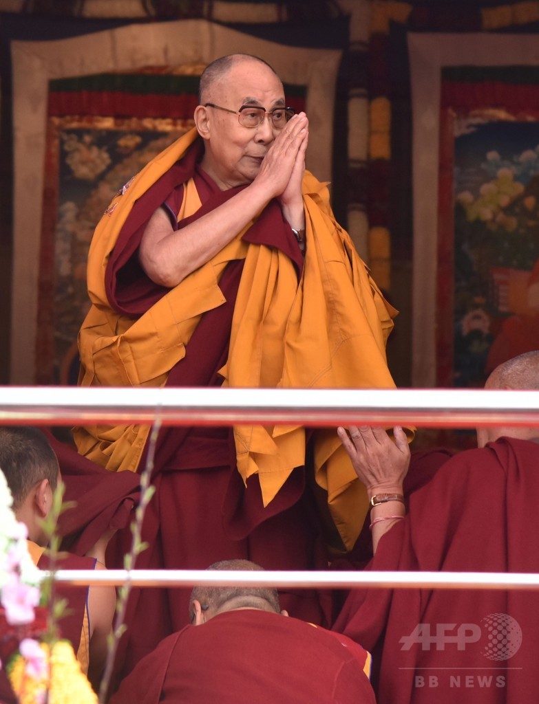 「中国は誤った情報を拡散」 インド北東部訪問のダライ・ラマ