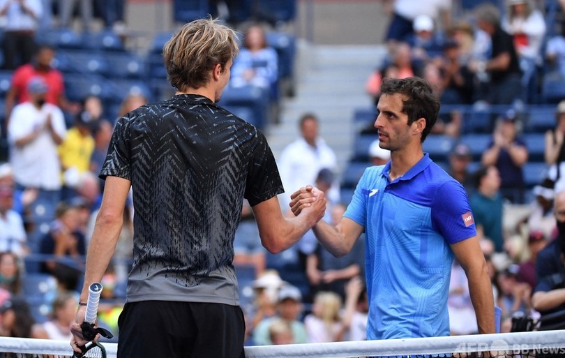 ズベレフ快勝で全米OP3回戦進出、チチパス批判はストップ