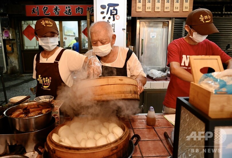 安くておいしい豚の角煮まんじゅうでミシュラン認定 台湾屋台