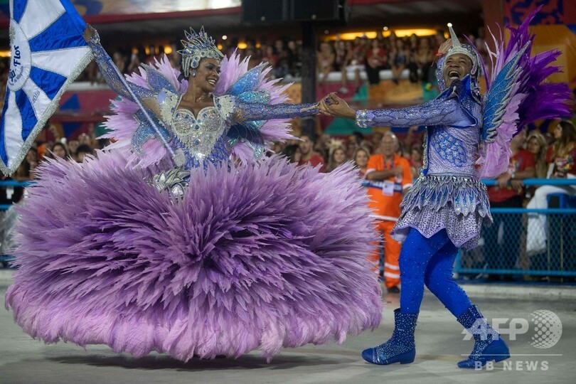 優勝目指してサンバパレード リオのカーニバル 写真73枚 国際ニュース Afpbb News