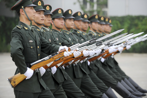 人民解放軍、儀仗隊の訓練風景 中国 写真23枚 国際ニュース