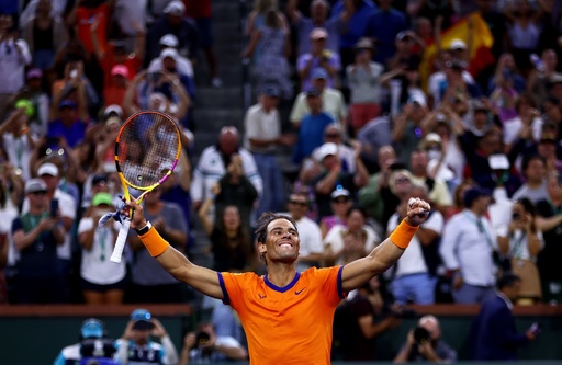 ナダルが18歳アルカラス退け決勝へ、BNPパリバOP 写真10枚 国際