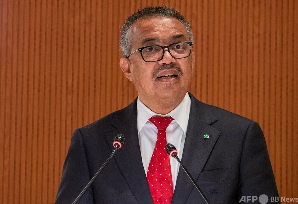 WHO、テドロス氏を事務局長に再選 写真3枚 国際ニュース：AFPBB News