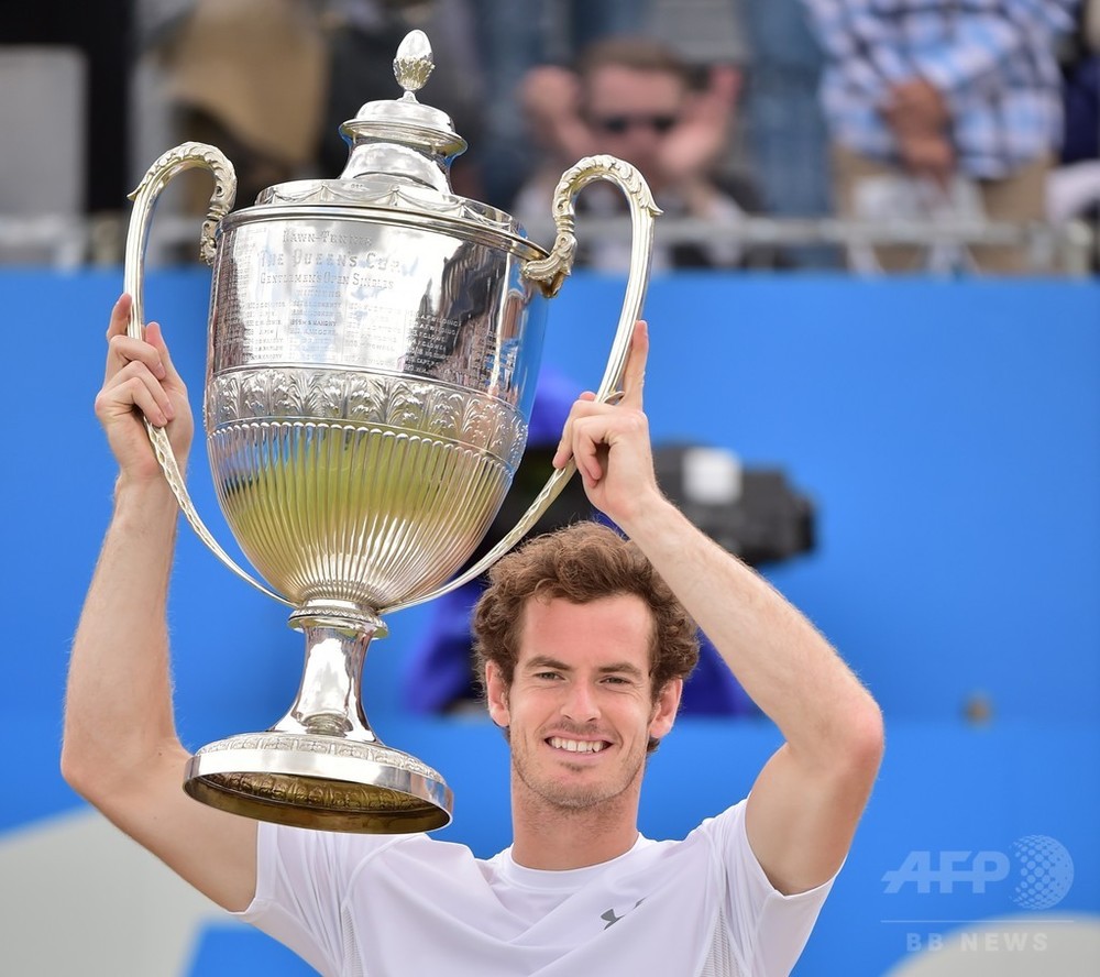 ダブルヘッダーのマレー 最多に並ぶ4度目の優勝 エイゴン選手権 写真15枚 国際ニュース Afpbb News